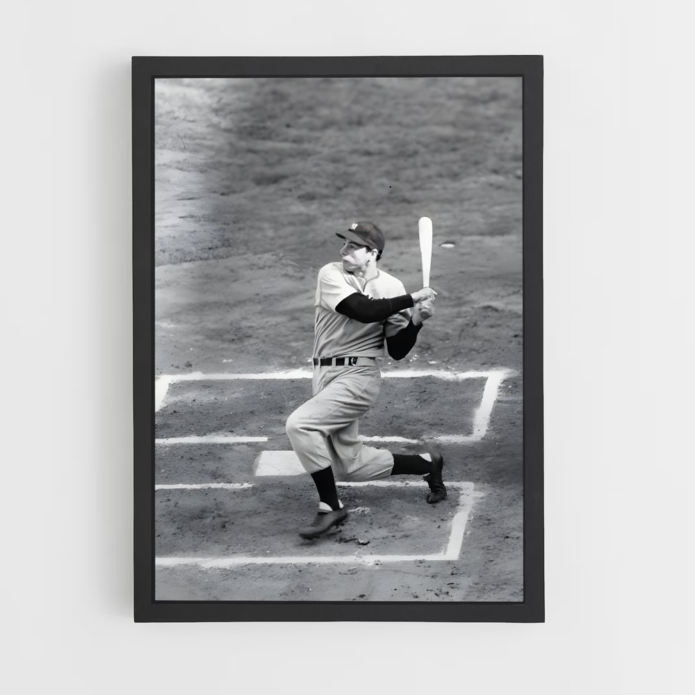 Poster Joe dimaggio surtout – affiche Baseball (vue 2)
